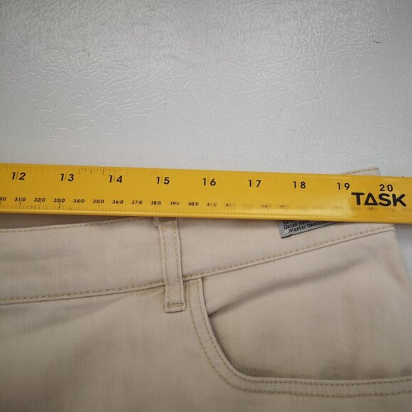 Zerres Comfort - S Ladies Size 48 Euro (Approx. 15 US) Cream Casual Pants - Picture 11 of 13
